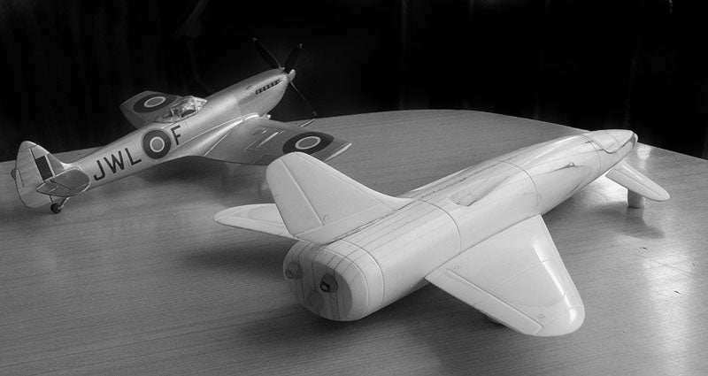 Unicraft UNI72129 Dornier Canard Cloverleaf Jet Fighter 1:72