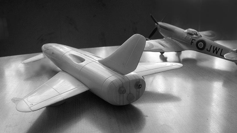 Unicraft UNI72129 Dornier Canard Cloverleaf Jet Fighter 1:72