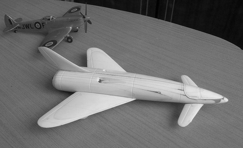Unicraft UNI72129 Dornier Canard Cloverleaf Jet Fighter 1:72