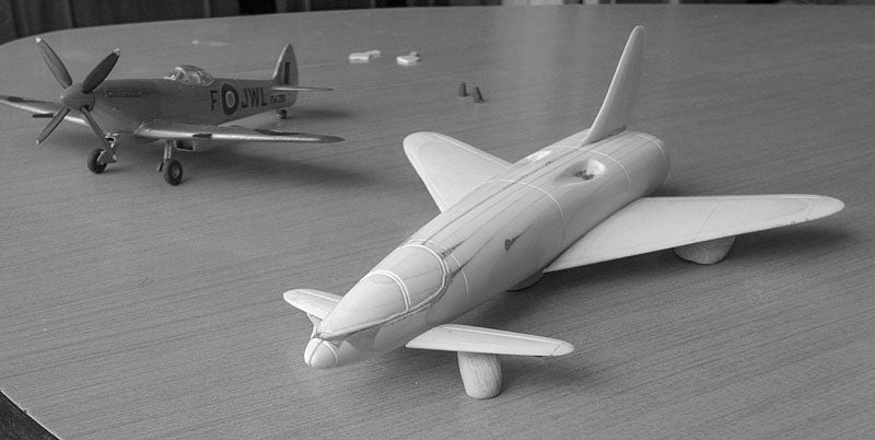 Unicraft UNI72129 Dornier Canard Cloverleaf Jet Fighter 1:72
