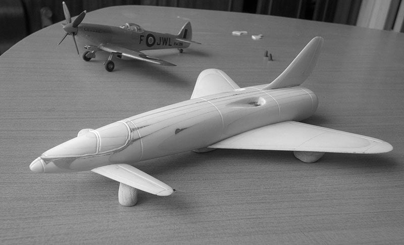 Unicraft UNI72129 Dornier Canard Cloverleaf Jet Fighter 1:72