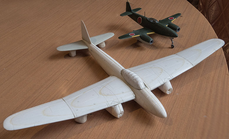 Unicraft UNI72131 1:72 Kugisho TENGA Japanese WWII jet bomber.