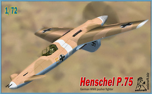 Unicraft UNI72141 1:72 Henschel Hs.75 German pusher fighter