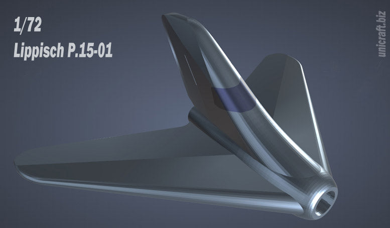 Unicraft UNI72143 1:72 Lippisch P.15-01, German experimental jet