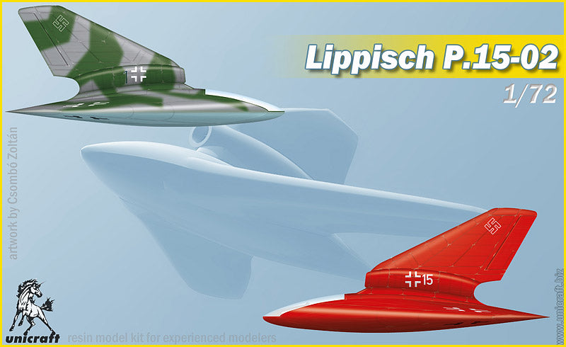 Unicraft UNI72144 1:72 Lippisch P.15-02, German experimental jet