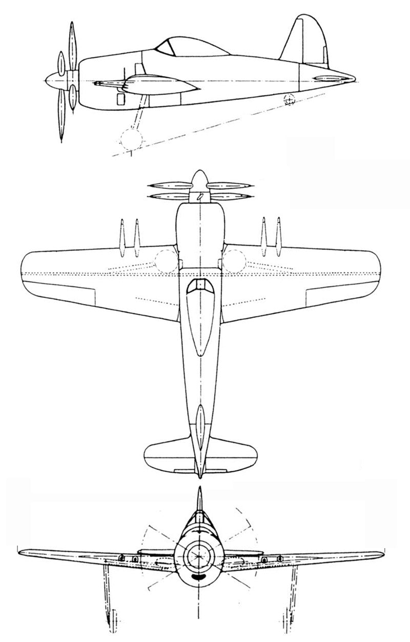 Unicraft UNI72145 1:72 Folland Fo.117 British advanced fighter project