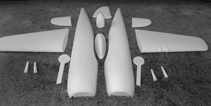 Unicraft UNI72145 1:72 Folland Fo.117 British advanced fighter project
