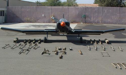 Unicraft UNI72146 1:72 Fletcher FD-25 "Defender", 1950's US ground attack plane