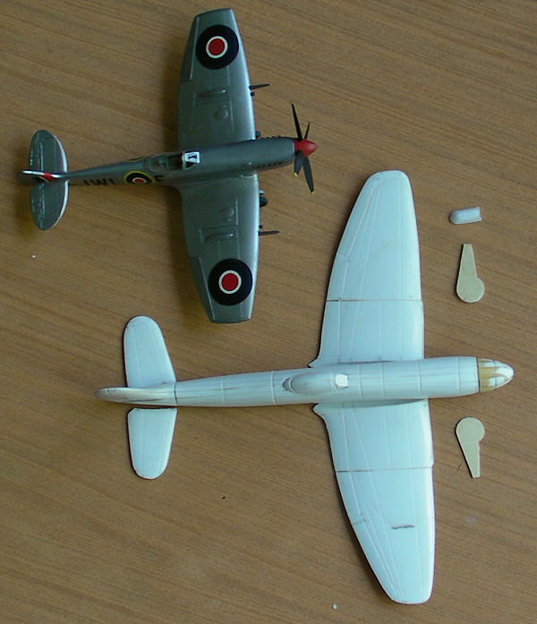 Unicraft UNI72154 1:72 Hawker P.1030 British 1944 Super Tempest fighter project,
