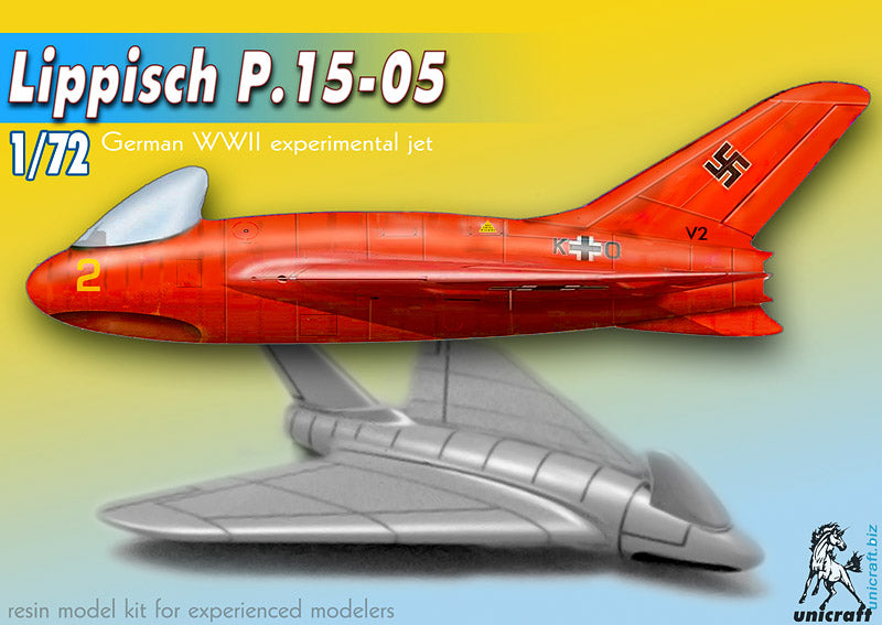Unicraft UNI72156 1:72 Lippisch P.15-05 German WWII jet project