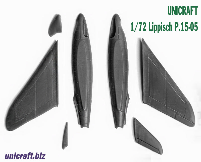 Unicraft UNI72156 1:72 Lippisch P.15-05 German WWII jet project