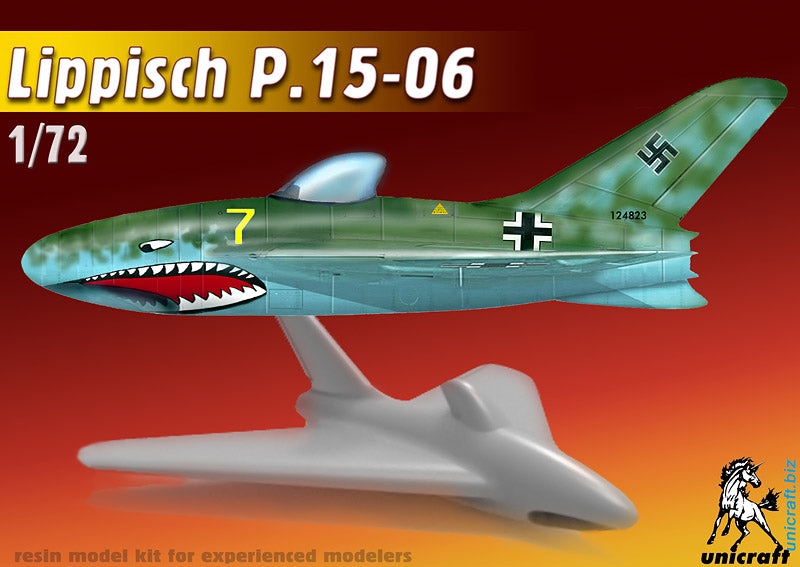 Unicraft UNI72157 1:72 Lippisch P.15-06 German WWII jet project