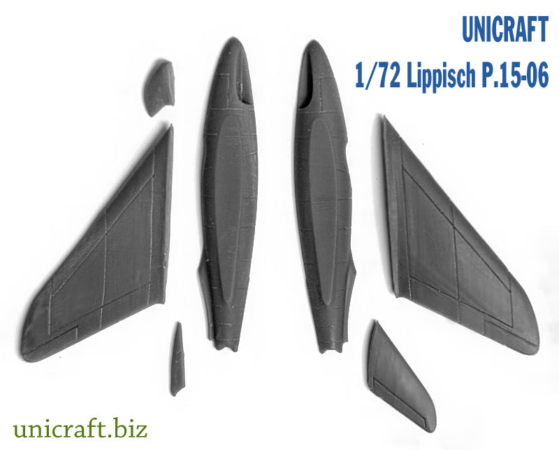 Unicraft UNI72157 1:72 Lippisch P.15-06 German WWII jet project