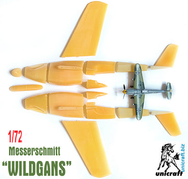 Unicraft UNI72159 1:72 Messerschmitt "WILDGANS" WWII jet aircraft project.
