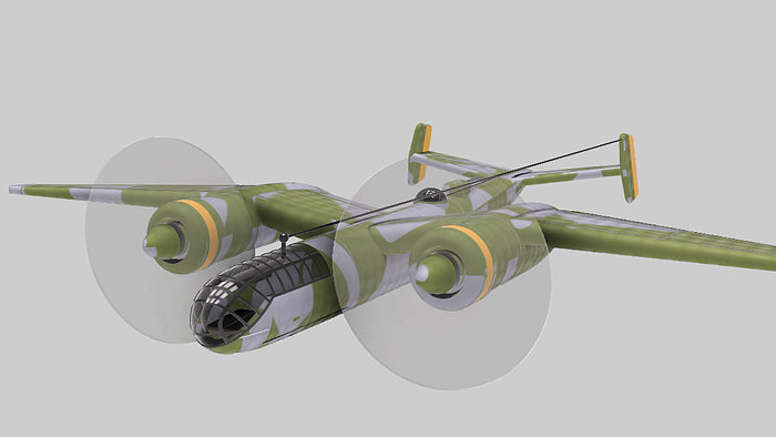 Unicraft UNI72164 1:72 Focke-Wulf FW P.222-004 German 1942 bomber project