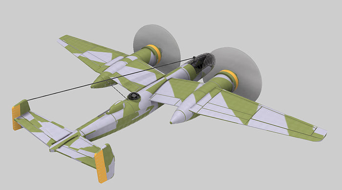 Unicraft UNI72164 1:72 Focke-Wulf FW P.222-004 German 1942 bomber project