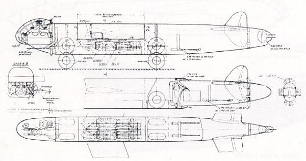 Unicraft UNI72168 1:72 Blohm-und-Voss Bv.P.188.02