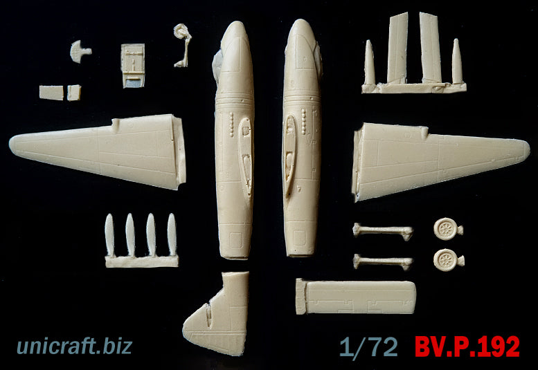 Unicraft UNI72169 1:72 Blohm-und-Voss Bv.P.192