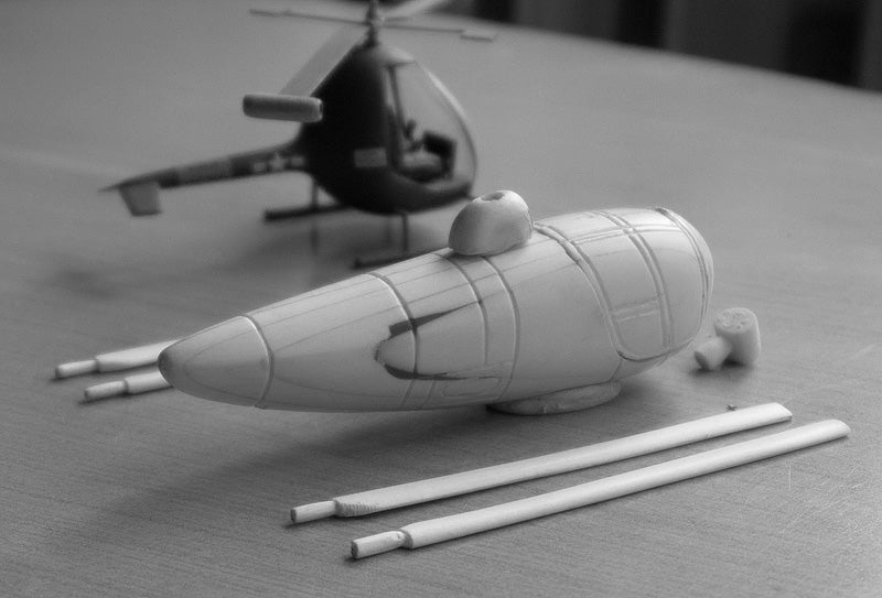 Unicraft UNI72174 1:72 Hiller UH-4 'Commuter'