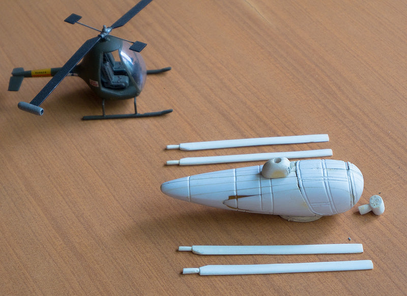 Unicraft UNI72174 1:72 Hiller UH-4 'Commuter'