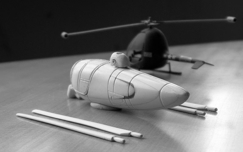 Unicraft UNI72174 1:72 Hiller UH-4 'Commuter'