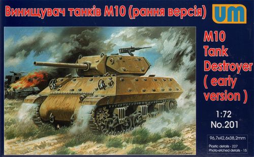 Unimodel UNIM201 1:72 M10 Tank destroyer