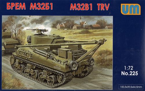 Unimodel UNIM225 1:72 M32B1 Sherman Tank Recovery Vehicle