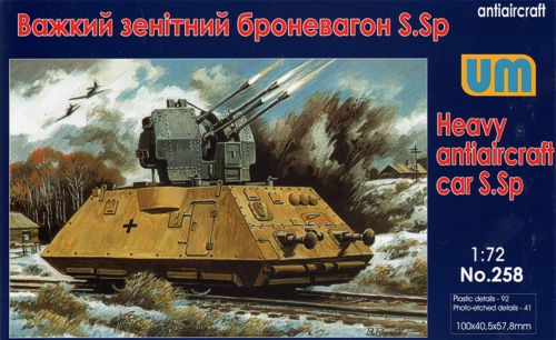 Unimodel UNIM258 1:72 Reconnaissance armored train Le.Sp