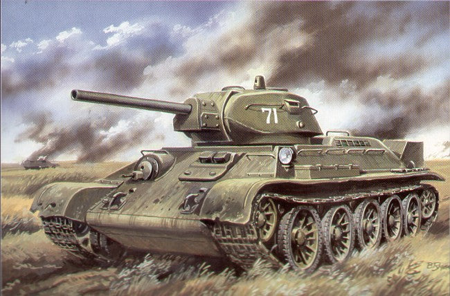 Unimodel UNIM329 1:72 Soviet T-34/76 model 1941