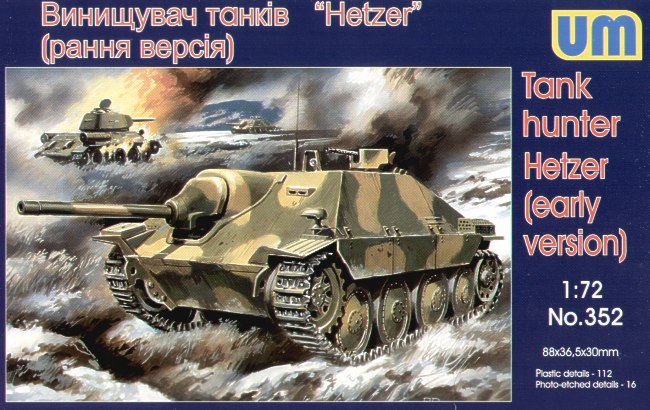 Unimodel UNIM352 1:72 Jagdpanzer 38