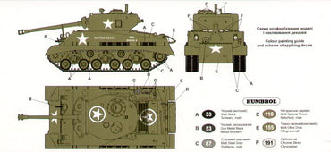Unimodel UNIM379 1:72 M4A3 Sherman