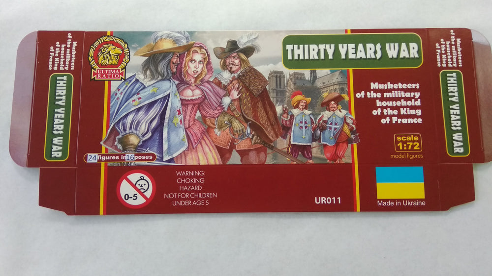 Ultima Ratio UR7212 1:72 Musketeers of military household of the King of France