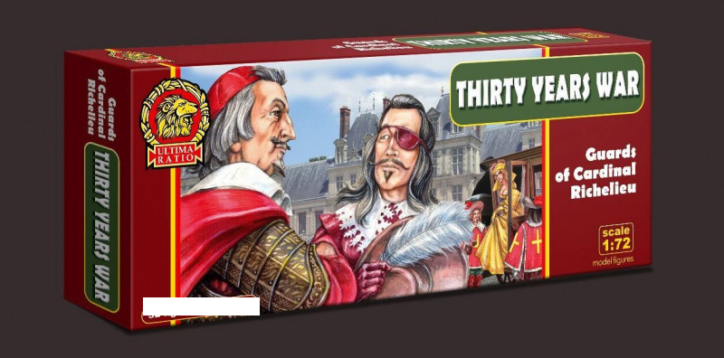 Ultima Ratio UR7213 Guards of Cardinal Richelieu Figures 1:72