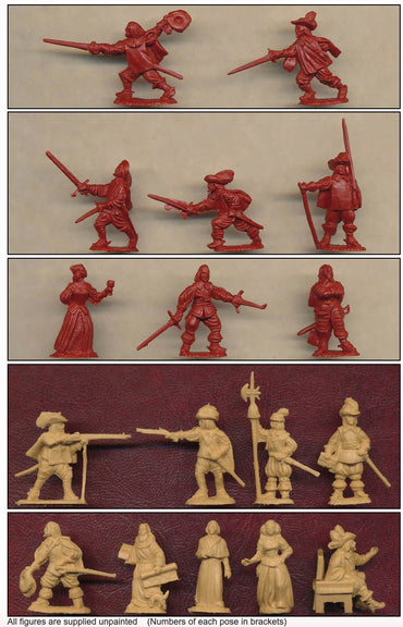 Ultima Ratio UR7213 Guards of Cardinal Richelieu Figures 1:72