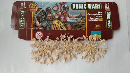 Ultima Ratio UR7218 1:72 PUNIC WARS The Cartaginian Army Iberian infantry