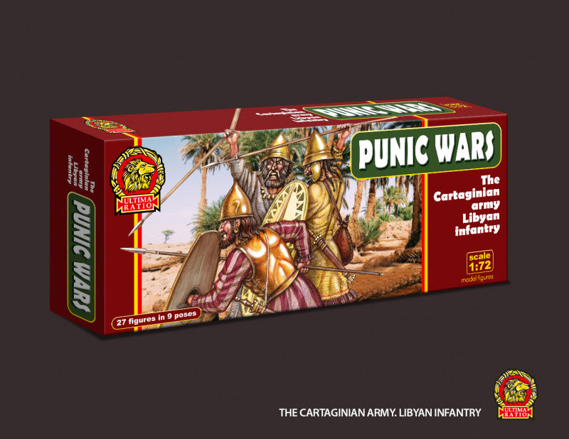 Ultima Ratio UR7221 1:72 PUNIC WARS The Cartaginian army Libyan infantry