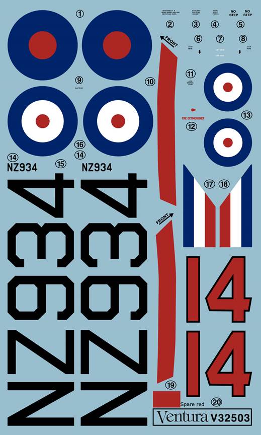Ventura VA32503 RNZAF North-American Harvard Mk.II 1:32