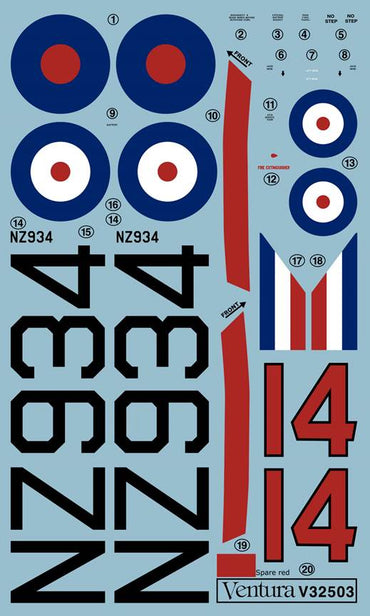 Ventura VA32503 RNZAF North-American Harvard Mk.II 1:32