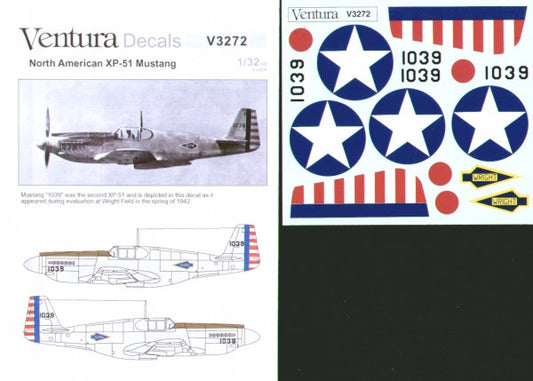 Ventura VA3272 Prototype North-American XP-51 Mustang 1:32
