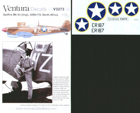 Ventura VA3273 Supermarine Spitfire Mk.V Tropical 1:32