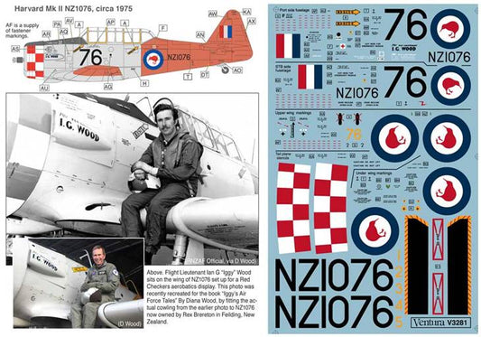 Ventura VA3281 RNZAF Harvard 1:32nd scale