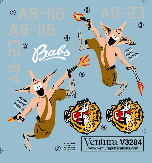 Ventura VA3284 RAAF Bristol Beaufighter No.31/93 Sqn 1:32
