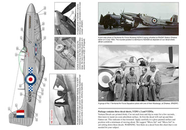 Ventura VA3293 RNZAF Mustang NZ2428 Small Checkers 1:32