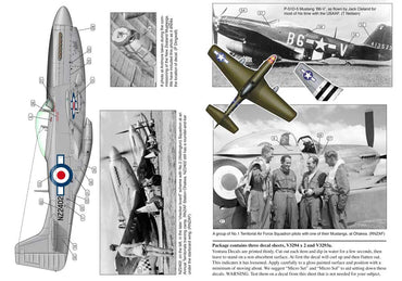 Ventura VA3294 1:32 RNZAF North-American P-51D Mustang, No.2 Wellington Sqn