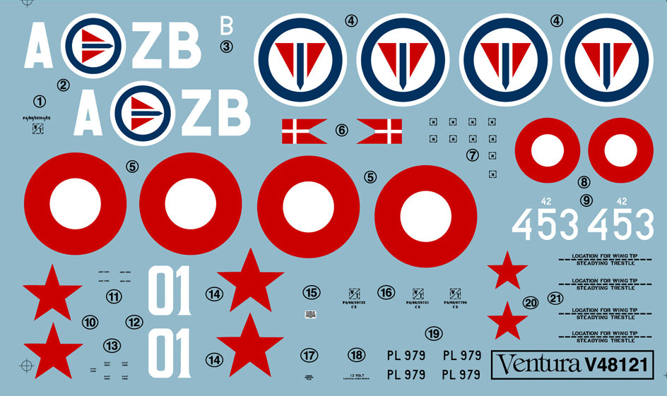 Ventura VA48121 1:48 European Spitfire PR.IV and PR.XI