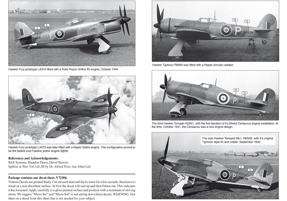 Ventura VA72104 1:72 British Prototypes