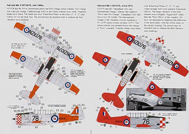 Ventura VA7278 1:72 RNZAF Harvards, three options