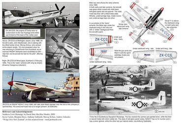 Ventura VA7291 RNZAF P-51D Mustang Mobil & Sqn Decals 1:72
