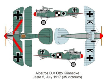 Valom VAL14406 1:144 Albatros D.V