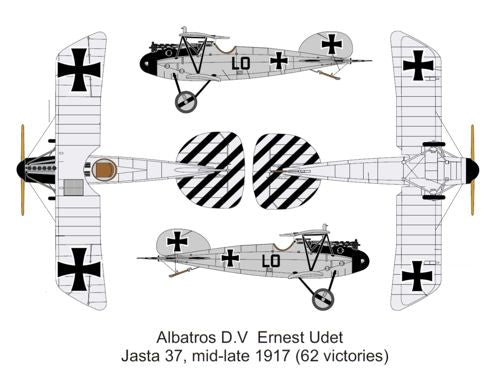 Valom VAL14406 1:144 Albatros D.V